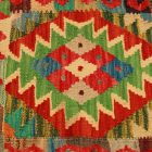 Ručne tkaný obliečka na vankúš Kilim 45x45 afganský dekoračný vankúš