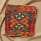 Ručne tkaný obliečka na vankúš Kilim 45x45 afganský dekoračný vankúš