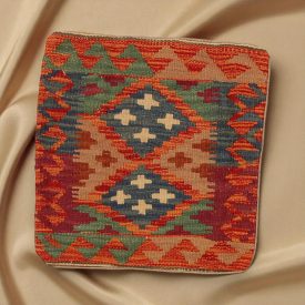   Ručne tkaný obliečka na vankúš Kilim 45x45 afganský dekoračný vankúš