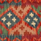 Ručne tkaný obliečka na vankúš Kilim 45x45 afganský dekoračný vankúš