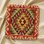 Ručne tkaný obliečka na vankúš Kilim 45x45 afganský dekoračný vankúš