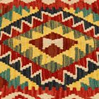 Ručne tkaný obliečka na vankúš Kilim 45x45 afganský dekoračný vankúš