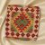 Ručne tkaný obliečka na vankúš Kilim 45x45 afganský dekoračný vankúš