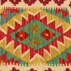 Ručne tkaný obliečka na vankúš Kilim 45x45 afganský dekoračný vankúš