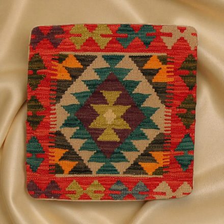 Ručne tkaný obliečka na vankúš Kilim 45x45 afganský dekoračný vankúš