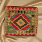 Ručne tkaný obliečka na vankúš Kilim 45x45 afganský dekoračný vankúš
