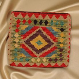  Ručne tkaný obliečka na vankúš Kilim 45x45 afganský dekoračný vankúš