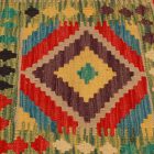 Ručne tkaný obliečka na vankúš Kilim 45x45 afganský dekoračný vankúš