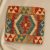 Ručne tkaný vankúš 45x45 Obliečka na vankúš Kilim
