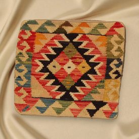 Ručne tkaný vankúš 45x45 Obliečka na vankúš Kilim