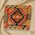 Ručne tkaný vankúš 45x45 Obliečka na vankúš Kilim