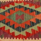 Ručne tkaný vankúš 45x45 Obliečka na vankúš Kilim