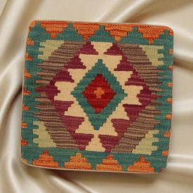 Ručne tkaný vankúš 45x45 Obliečka na vankúš Kilim