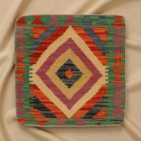   Ručne tkaná obliečka na vankúš 45x45 Kilimový dekoračný vankúš