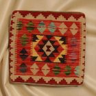 Ručne tkaná obliečka na vankúš 45x45 Kilimový dekoračný vankúš