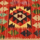 Ručne tkaná obliečka na vankúš 45x45 Kilimový dekoračný vankúš
