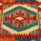 Ručne tkaná obliečka na vankúš 45x45 Kilimový dekoračný vankúš