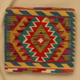 Ručne tkaný vankúš 45x45 Kilim poťah na vankúš