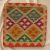 Ručne tkaný vankúš 45x45 Kilim poťah na vankúš