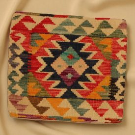 Ručne tkaný vankúš 45x45 Kilim poťah na vankúš