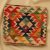 Ručne tkaný vankúš 45x45 Kilim poťah na vankúš