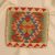 Ručne tkaný vankúš 45x45 Kilim poťah na vankúš