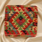 Dekoračný vankúš Kilim 45x45 ručne tkaný obliečka na vankúš