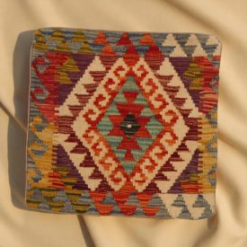   Dekoračný vankúš Kilim 45x45 ručne tkaný obliečka na vankúš