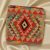 Dekoračný vankúš Kilim 45x45 ručne tkaný obliečka na vankúš