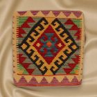Vankúš Kilim 45x45 ručne tkaná obliečka na vankúš