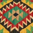 Vankúš Kilim 45x45 ručne tkaná obliečka na vankúš