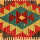 Vankúš Kilim 45x45 ručne tkaná obliečka na vankúš