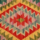 Vankúš Kilim 45x45 ručne tkaná obliečka na vankúš