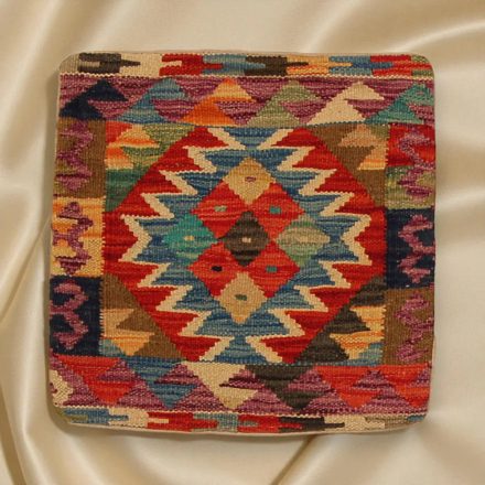 Vankúš Kilim 45x45 ručne tkaná obliečka na vankúš