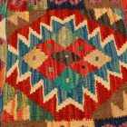 Vankúš Kilim 45x45 ručne tkaná obliečka na vankúš