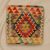 Vankúš Kilim 45x45 ručne tkaná obliečka na vankúš
