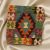 Vankúš Kilim 45x45 ručne tkaná obliečka na vankúš