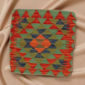 Vankúš Kilim 45x45 ručne tkaná obliečka na vankúš