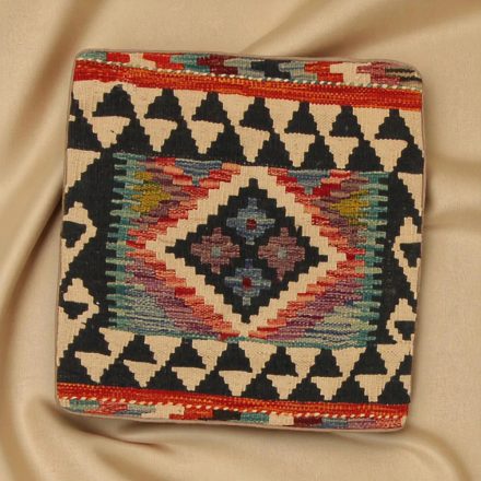 Vankúš Kilim 45x45 ručne tkaná obliečka na vankúš
