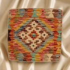 Vankúš Kilim 45x45 ručne tkaná obliečka na vankúš