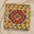 Vankúš Kilim 45x45 ručne tkaná obliečka na vankúš