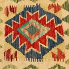 Vankúš Kilim 45x45 ručne tkaná obliečka na vankúš