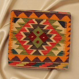 Vankúš Kilim 45x45 ručne tkaná obliečka na vankúš