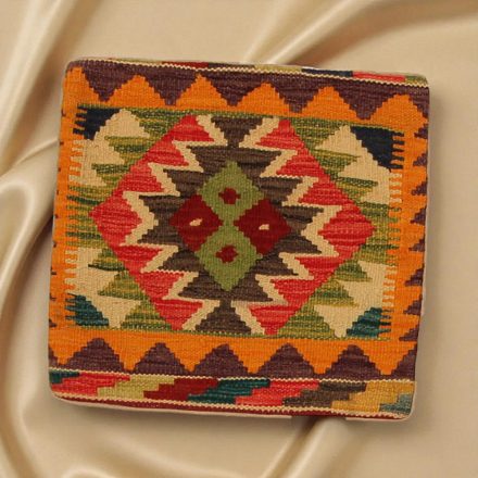 Vankúš Kilim 45x45 ručne tkaná obliečka na vankúš