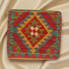 Vankúš Kilim 45x45 ručne tkaná obliečka na vankúš