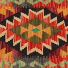 Vankúš Kilim 45x45 ručne tkaná obliečka na vankúš