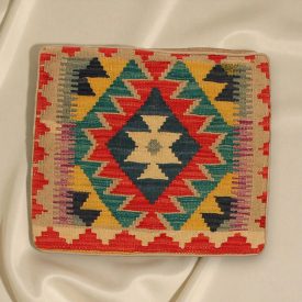 Vankúš Kilim 45x45 ručne tkaná obliečka na vankúš