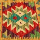 Obliečka na vankúš Kilim 45x45 ručne tkaný dekoračný vankúš
