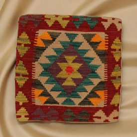   Obliečka na vankúš Kilim 45x45 ručne tkaný dekoračný vankúš