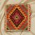 Obliečka na vankúš Kilim 45x45 ručne tkaný dekoračný vankúš